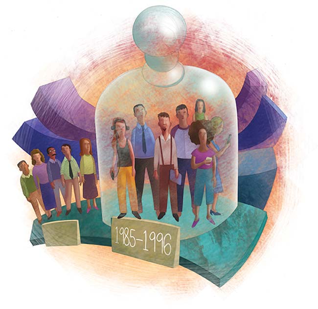 La generación que no quiere cuidar niños